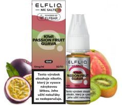 Liquid ELFLIQ Nic SALT Kiwi Passion Fruit Guava 10ml - 10mg