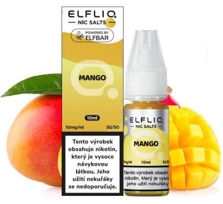 Liquid ELFLIQ Nic SALT Mango 10ml - 10mg