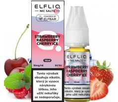 Liquid ELFLIQ Nic SALT Strawberry Raspberry Cherry Ice 10ml - 10mg