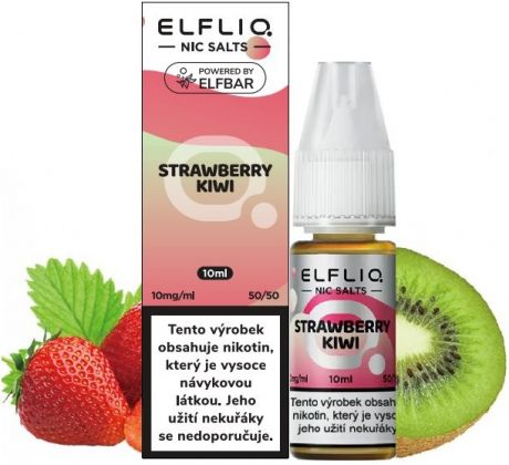 Liquid ELFLIQ Nic SALT Strawberry Kiwi 10ml - 10mg