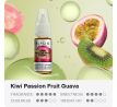 Liquid ELFLIQ Nic SALT Kiwi Passion Fruit Guava 10ml - 20mg