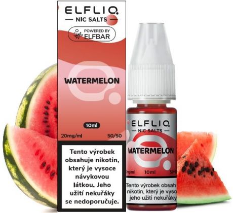 Liquid ELFLIQ Nic SALT Watermelon 10ml - 20mg