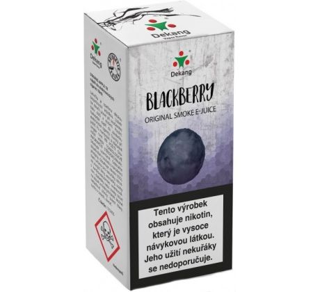 Liquid Dekang Blackberry 10ml - 11mg (Ostružina)