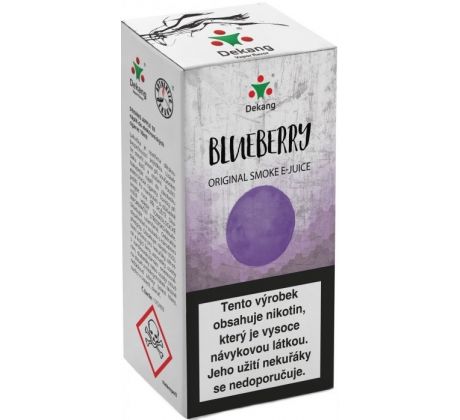 Liquid Dekang Blueberry 10ml - 11mg (Borůvka)