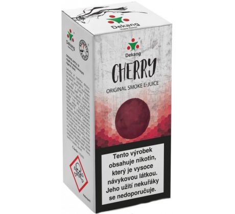 Liquid Dekang Cherry 10ml - 11mg (Třešeň)