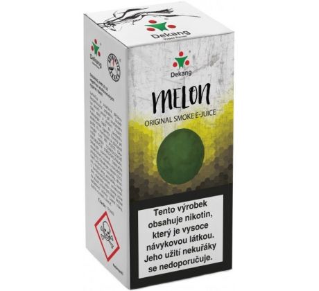 Liquid Dekang Melon 10ml - 3mg (Žlutý meloun)