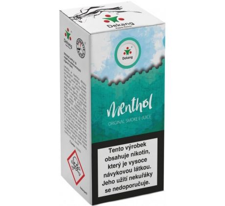 Liquid Dekang Menthol 10ml - 11mg (Mentol)