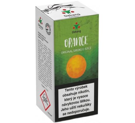 Liquid Dekang Orange 10ml - 3mg (Pomeranč)