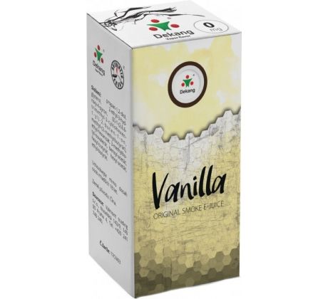 Liquid Dekang Vanilla 10ml - 0mg (Vanilka)