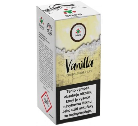 Liquid Dekang Vanilla 10ml - 11mg (Vanilka)