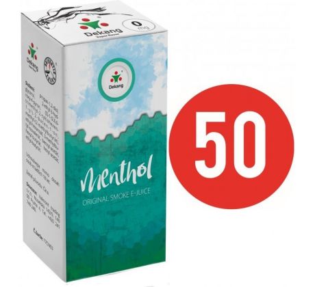 Liquid Dekang Fifty Menthol 10ml - 0mg (Mentol)