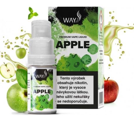 Liquid WAY to Vape Apple 10ml-3mg