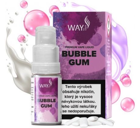 Liquid WAY to Vape Bubble Gum 10ml-12mg