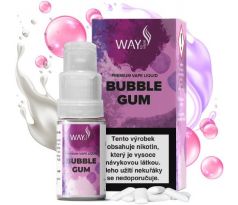 Liquid WAY to Vape Bubble Gum 10ml-3mg