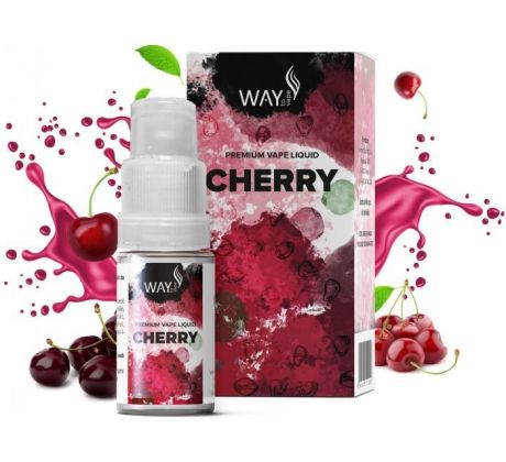 Liquid WAY to Vape Cherry 10ml-0mg