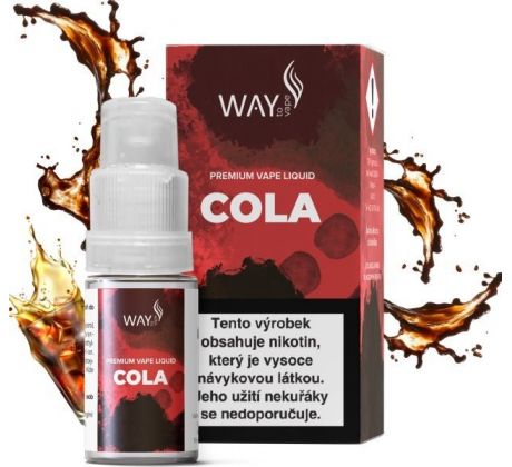 Liquid WAY to Vape Cola 10ml-6mg