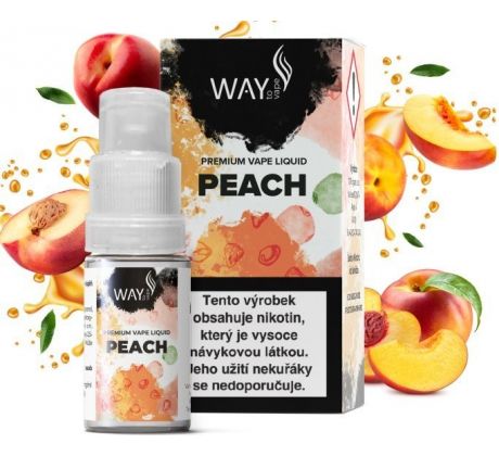 Liquid WAY to Vape Peach 10ml-18mg