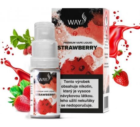 Liquid WAY to Vape Strawberry 10ml-6mg