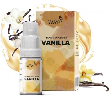 Liquid WAY to Vape Vanilla 10ml-0mg