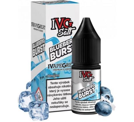 Liquid IVG SALT Blueberg Burst 10ml - 10mg