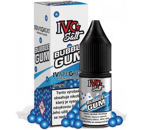 Liquid IVG SALT Bubblegum 10ml - 20mg