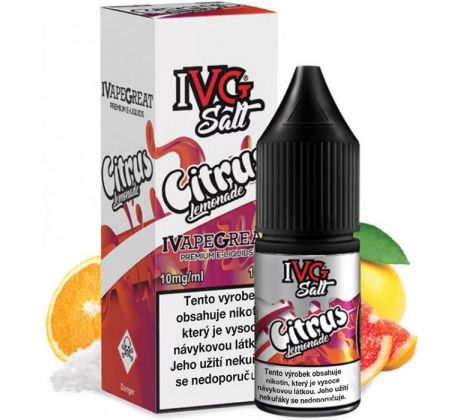 Liquid IVG SALT Citrus Lemonade 10ml - 10mg