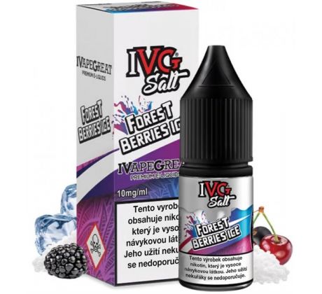 Liquid IVG SALT Forest Berries Ice 10ml - 10mg