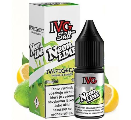 Liquid IVG SALT Neon Lime 10ml - 10mg