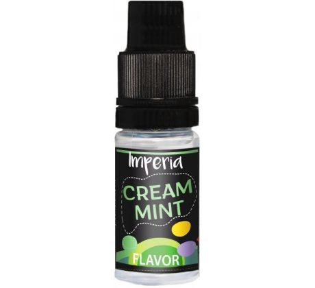 Příchuť IMPERIA Black Label 10ml Cream Mint (Krém s mátou)