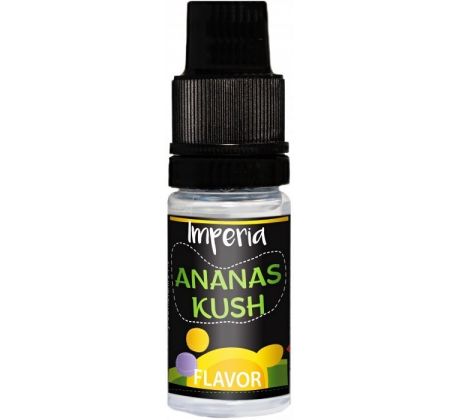 Příchuť IMPERIA Black Label 10ml Pineapple Kush (Ananas s konopím)