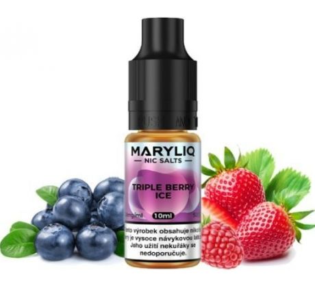 Liquid MARYLIQ Nic SALT Triple Berry Ice 10ml - 20mg