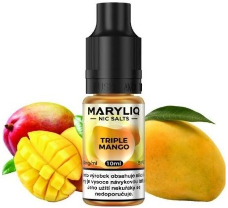 Liquid MARYLIQ Nic SALT Triple Mango 10ml - 20mg