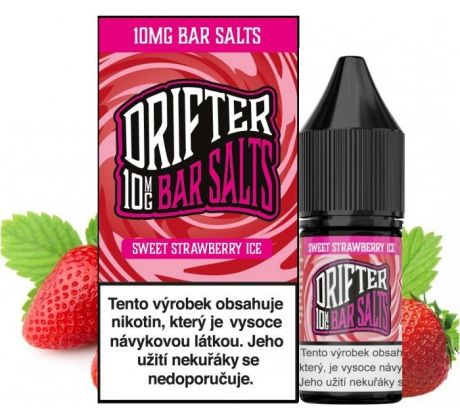 Liquid Drifter Bar Salts Sweet Strawberry Ice 10ml - 10mg