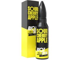 Příchuť Riot Squad BLCK EDTN S&V 10ml Sour Cherry & Apple (Třešeň & zelené jablko)