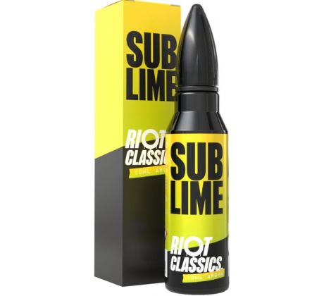 Příchuť Riot Squad S&V 10ml Sub-Lime (Citronovo-limetkový mix)