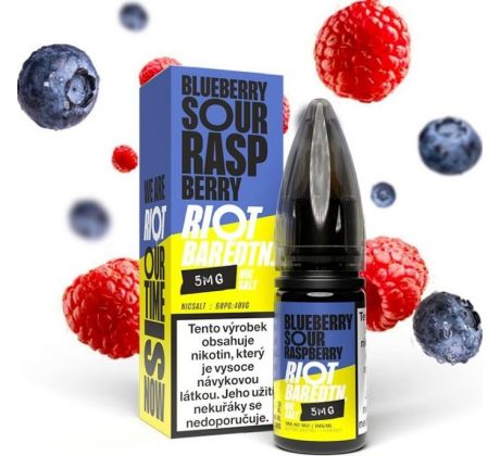 Liquid Riot BAR EDTN Salt Blueberry Sour Raspberry (Borůvka s malinou) 10ml-20mg