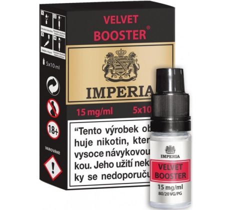 Booster IMPERIA Velvet PG20-VG80 5x10ml-15mg