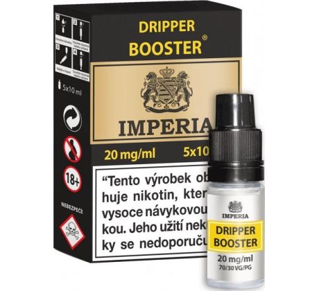 Booster IMPERIA Dripper PG30-VG70 5x10ml-20mg