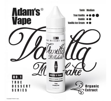 Příchuť Adam´s Vape Shake and Vape 10ml Vanilla Milkshake