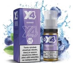 Liquid X4 Bar Juice - Borůvka (Blueberry) 10ml - 20mg